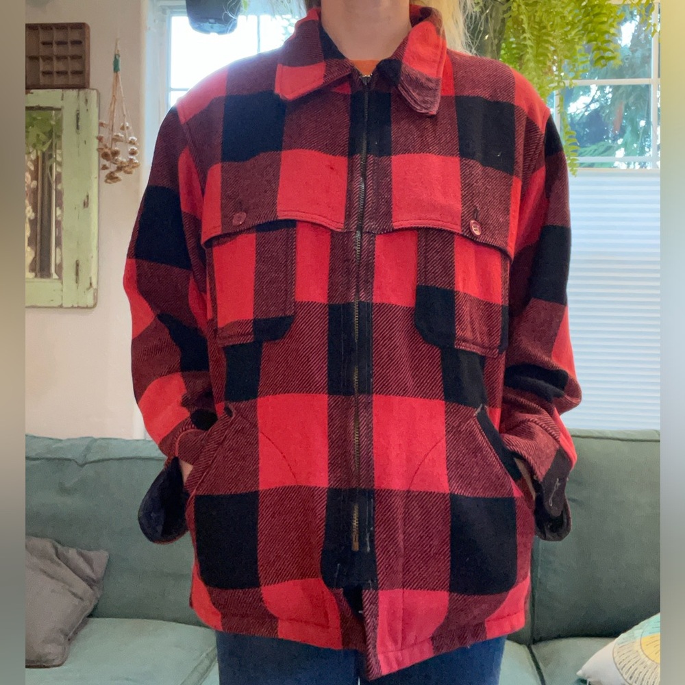 Vintage Woolrich Wool Flannel Jacket